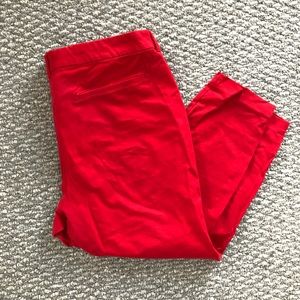 Old Navy Red Pixie Pant